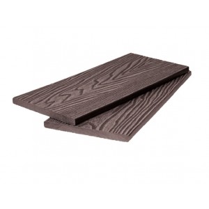 POLIVAN Универсальная доска 3D WOOD BRUSHING массив, двухсторонняя  цвет ТЁМНО-КОРИЧНЕВЫЙ